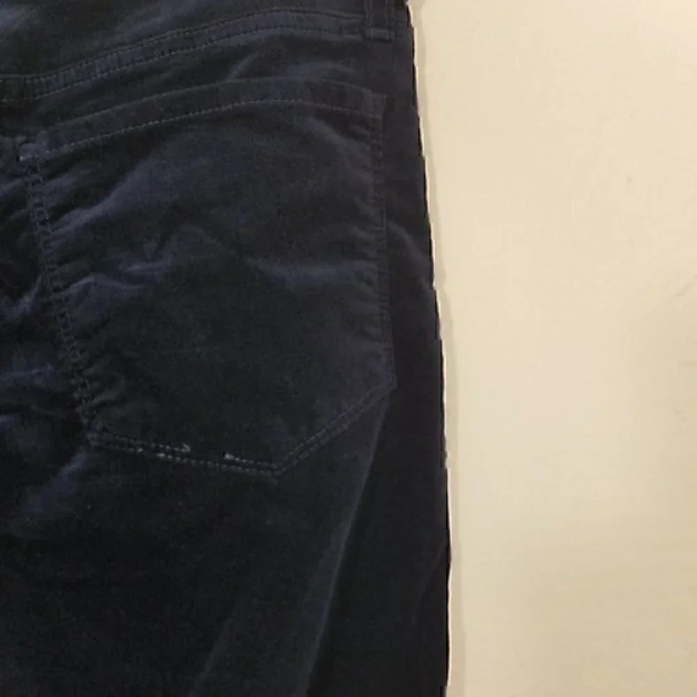 J Brand ZION Blue Velour Velvet Stretch‎ Jeans Size 28 - Picture 7 of 9